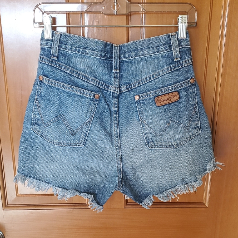 Wrangler Women's Blue Denim Shorts